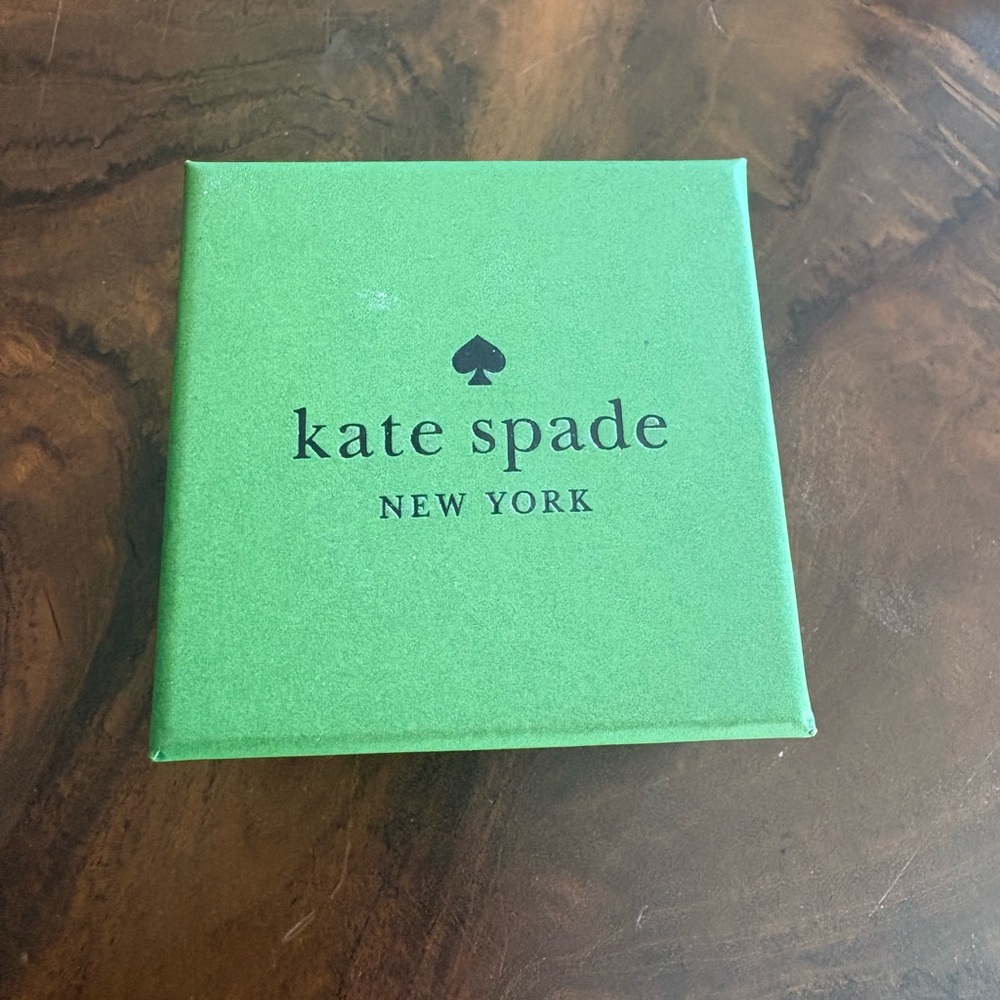 Kate Spade Gold Floral Pearl Earrings - Picture 4 of 4